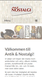 Mobile Screenshot of antikochnostalgi.se